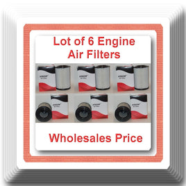 Lot of 6 Engine Air Filter A45091 CA8037 Fits:  Cadillac Chevrolet GMC Trucks