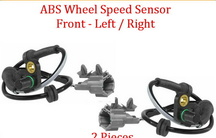 2 ABS Speed Sensor  Front Left & Right Fits: Frontier Pathfinder Xterra Equator