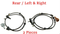 2 ABS Speed Sensor  Rear Left & Right  Fits: Nissan Altima 2002-2004 2.5L 3.5L