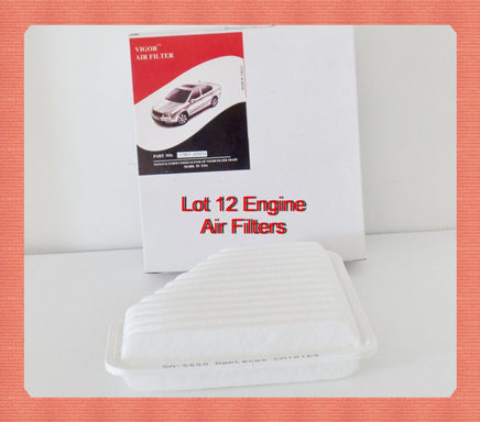 Lot 12 Engine Air filter A45650 17801-AD010 Fits:: LEXUS PONTIAC SCION & TOYOTA 