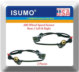 2 x ABS Wheel Speed Sensor Rear L/R Fit:OEM#LR024208 Range Rover Evoque 12-16