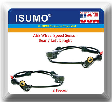 2 x ABS Wheel Speed Sensor Rear L/R Fit:OEM#LR024208 Range Rover Evoque 12-16