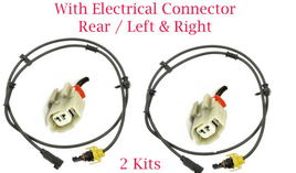 2x ABS Wheel Speed Sensor W/Connector Rear L/R Fit Town & Country Grand Caravan