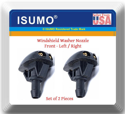 2 Pcs Windshield Washer Nozzle Front L/R Fits: OEM#28930-3S500 Frontier Xterra 