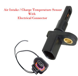 Intake Air Temperature Sensor & Connector Fit Audi Volkswagon 20032017