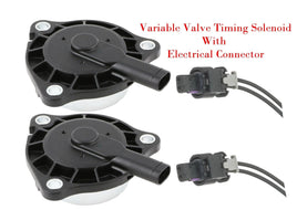 2xVVT Variable Valve Timing Solenoid & Connector Exhaust For Chrysler Dodge Jeep