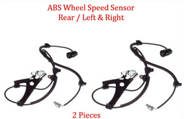 2 x ABS Wheel Speed Sensor Rear L/R Fits Land Cruiser Lexus LX470 1998-2007 4.7L