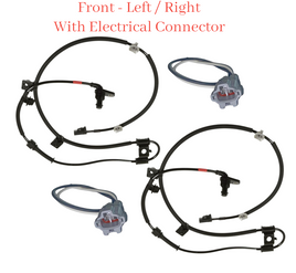 2x ABS Wheel Speed Sensor W/Connector  Front L/R Fits Hyundai Veracruz 2007-2012