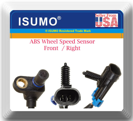 ABS Wheel Speed Sensor Front Right Fits: Cadillac Chevrolet GMC 