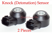 2 Pieces Knock Detonation Sensor W/Connectors  Fits Infiniti Mazda Nissan Subaru