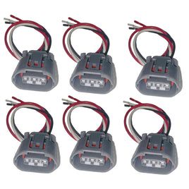 6 x Ignition Coil Connector Fits Mitsubishi Endeavor 2009-2011 Galant 2009