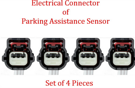 4 x  Parking Assist Sensor W/Connector PPS67 Fits:Buick Cadillac Chevrolet GMC 