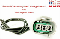 Vehicle Speed Sensor W/Connector Fit: 4Runner Pickup Sequoia Tacoma Tundra