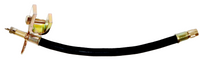 2 Kit Flexible EPDM RubberTire Valve Stem Extension W/Clamp 8.25" 210mm Φ12/10mm