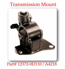 A4218 AUTO TRANS MOUNT FITS:PONTIAC VIBE TOYOTA COROLLA MATRIX 2003-2008