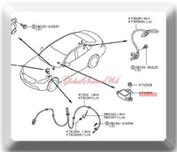 ABS Gravity Sensor Fits:V6 3.5L VQ35HR Infniti Q50 Q70 2014-2017 M35h 2012-2103 