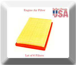 Lot of 6x Eng Air Filter Fit:OEM#2811322600 Dodge Verna Hyundai Accent 2004-2006