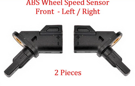 Set 2 ABS Wheel Speed Sensor Front L/R Fits Ford Jaguar Lincoln Volvo 2002-2020