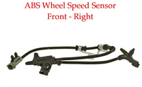 2 x ABS Wheel Speed Sensor & Connectors Front Fits Town & Country Voyager &