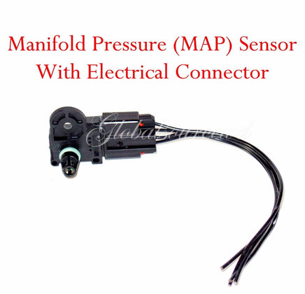 Manifold Pressure (MAP) Sensor With Connector Fits:Ford Lincoln Mazda Mercury
