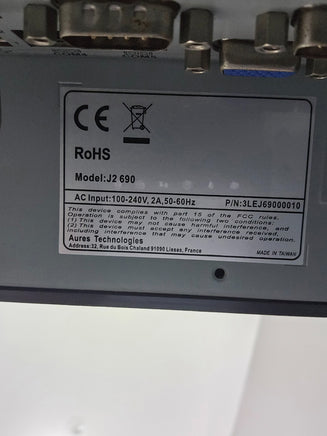 Aures J2 690 Integrated Touch Terminal- 690-i7-8GB Ram-64GBHD Check Photos Lot9