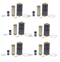 6 x 3 Kits Fuel Filter Fits Freightliner Motor Coach Sterling Terex Western Star