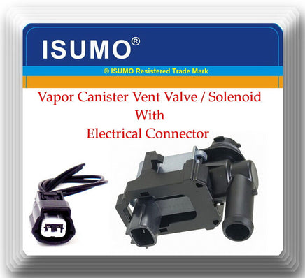 Vapor Canister Vent Valve/Solenoid With Connector Fits:Chevrolet Infiniti Nissan