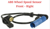 2 ABS Wheel Speed Sensor Front Left/Right For BMW 320 323i 325 325 330 M3 Z4 Z8