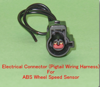 1 x ABS Wheel Speed Sensor W/ Connector ALS512 Front L/R Fits: Ford & Lincoln