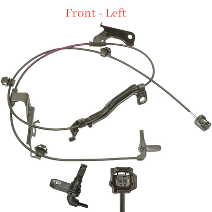 2x ABS Wheel Speed Sensor & Connector Front L/R Fits Toyota Prius, AWD-e,  Prime