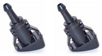 2 Pcs Windshield Washer Nozzle Front L/R Fits: Chrysler Dodge Jeep Ram 2001-2019