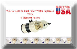 900FG Turbine Fuel/Water Separator Filter With (6) Element Filter 2040PM