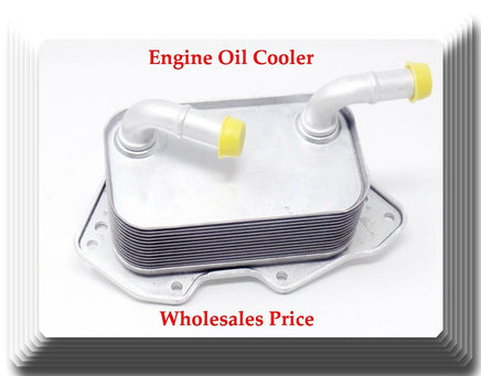 Oil Cooler Fits: OEM# 06E117021G  VW TOUAREG 2011-2015 V6 3L ELECTRIC/GAS  