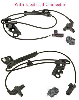 2 x ABS Wheel Speed Sensor & Connector Front L/R Fits: Toyota Corolla Matrix