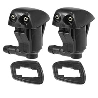 Set 2 Windshield Washer Nozzle Front Dual Holes Fits: Honda Civic 1998-2000