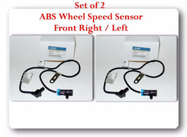 Set 2 ALS480 ABS Wheel Speed Sensor Front-Right & Left Fits: Chevrolet GMC Isuzu