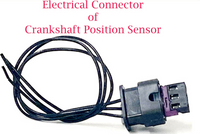 Crankshaft Position Sensor Connector Fits Ford Lincoln 2011-2021 V6 3.3L 3.5L