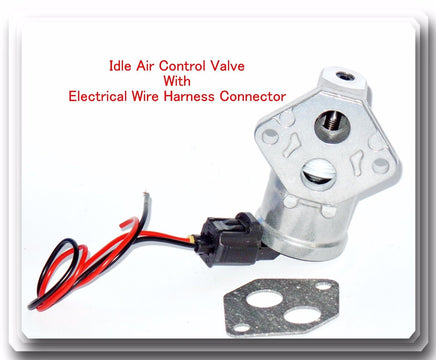 Idle Air Control Valve W/Gasket & Connector Fit Mazda MX5 Miata 00-06.1.8L 2.0L 