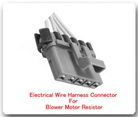5 Wire Harness Pigtail Connector For Blower Motor Resistor RU43 Fits: GM 1530592