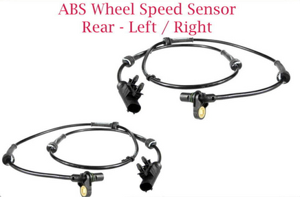 2 x ABS Wheel Seed Sensor Rear Left &Right Fits:Armada 13-15 Pathfinder 14-15