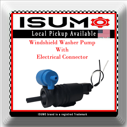 Windshield Washer Pump W/ Electrical Connector Front Fits Mini Cooper 2007-2019