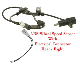 ABS Wheel Speed Sensor + Connector Rear Right Fits Hyundai Tiburon 2005-2008