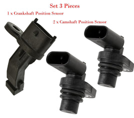 3 Pcs  Camshaft / Cranksha Position Sensor For Mercedes Benz 2014-2024 Turbo 2.0