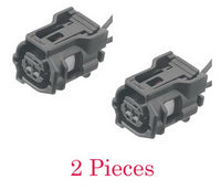 2 x ABS Wheel Speed Sensor & Connector Front L/R Fits: Corolla Matrix Vibe