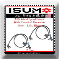 2 x ABS Wheel Speed Sensor  Front left / Right For Blazer Jimmy 98-05