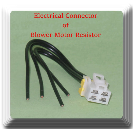 Connector of Blower Motor Resistor RU741 Fits: Mazda MX-5 Miata 2006-2015