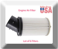 6 X Air Filter Made In Korea Fits:FRAM CA7600 Acura Integra 1994-2001 L4 1.8L