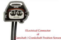 Connector of Camshaft Crankshaft Position Sensor Fits: Lexus Toyota Scion Volvo 