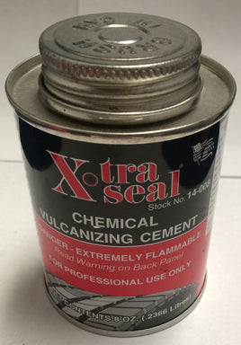X-Tra Seal Tire Tube Patch Chemical Vulcanizing Cement 8 oz (0.2366 Liters)