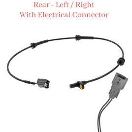ABS Wheel Speed Sensor Rear & Connector L/R Fits Nissan Leaf Electric 2011-2022